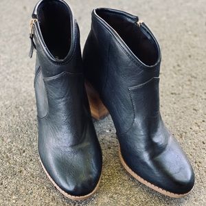 Maurices Leather Ankle Boots Size 9